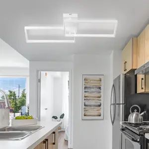 Coben LED Flush Mount White