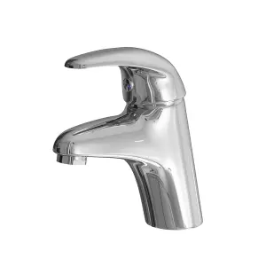 Flode Boden Mono Basin Mixer Tap Polished Chrome