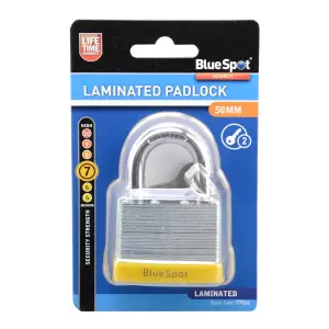 Blue Spot Tools -  50mm Laminated Padlock