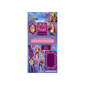 Hannah Montana Foil Holographic Sticker Sheet Multicoloured (One Size)