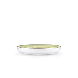 Wilmax Colourboom 23cm Round Plate 23cm (Set of 6) Pistachio