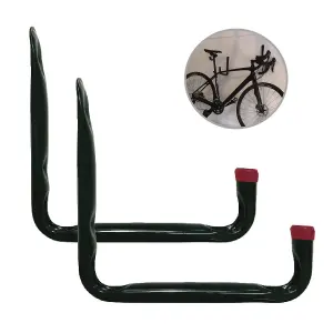 2 x Large Heavy Duty 265mm Utility Storage Hooks for Ladders Bikes & Tools