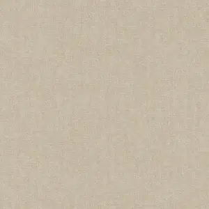 Grandeco Boutique Mini Twill Woven Texture Fabric Effect PVC-free Eco Wallpaper, Taupe