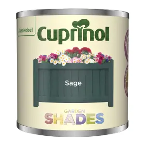 Cuprinol Garden shades Sage Matt Multi-surface Garden Wood paint, 125ml Tester pot