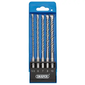 Draper 5pcs SDS Plus Drill Bit Set 09105