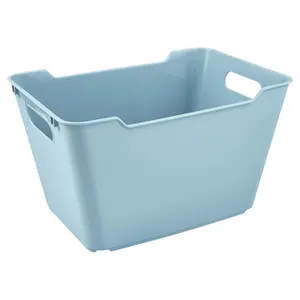 Keeeper Storage Box 12L Textured Surface Blue - Set of 2