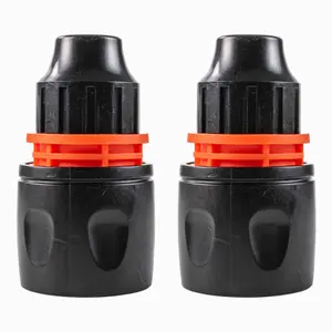 pack of 2 female hose connector for curly/spiral hose-window cleaning pole feed d