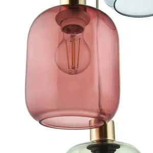 Harbour Studio Jester 3 Lamp Pendant ceiling light, (Dia)280mm