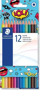 Staedtler 175 COC12 Hexagonal Colouring Pencils (Pack of 12) BLUE