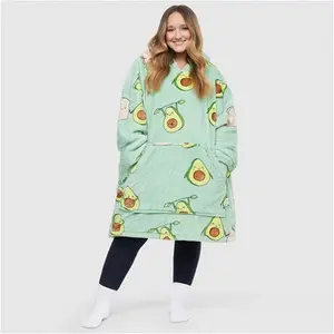 Avocado Oodie Hooded Blanket