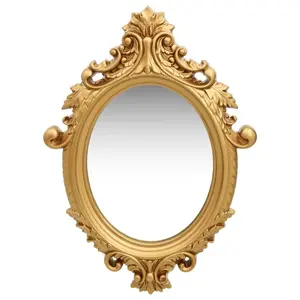 Ginn Oval Wall Mirror Gold