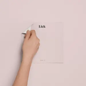 Lick Pink 07 Peel & stick Tester