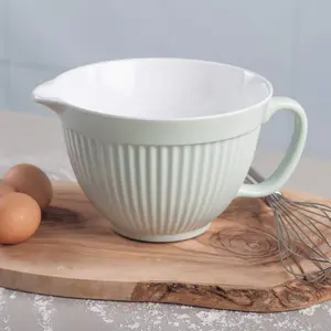 Zeal Melamine Mixing Bowl Jug 20cm, Sage Green