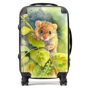 Dormouse Watercolour Suitcase - Cabin