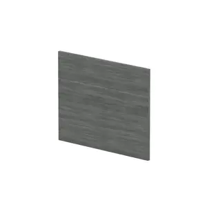 Fusion 700Mm Shower Bath End Panel Anthracite Woodgrain