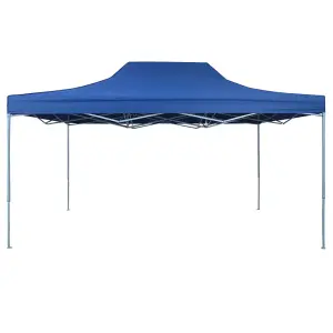 Berkfield Professional Folding Party Tent 3x4 m Steel Blue