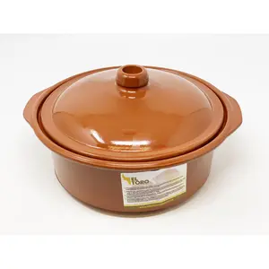 El Toro - Lidded Casserole Dish - 20 X 9 Cm (h) - 1.5 L (Set of 2)