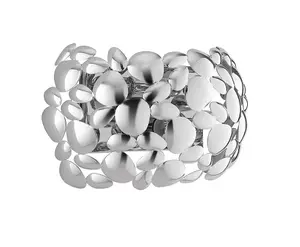 Luminosa DIONISO 2 Light Wall Light Chrome 30x19x15cm