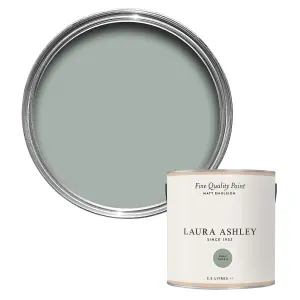 Laura Ashley Grey Green Matt Emulsion paint, 2.5L