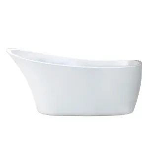 Seattle White Acrylic Freestanding Bath (L)1680mm (W)730mm