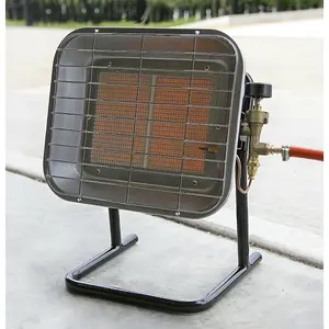 Adjustable Space Warmer Propane Heater with Steel Stand and 1.5m Gas Hose