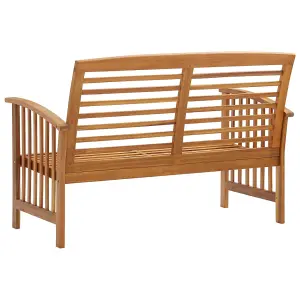 Berkfield Garden Bench 119 cm Solid Acacia Wood