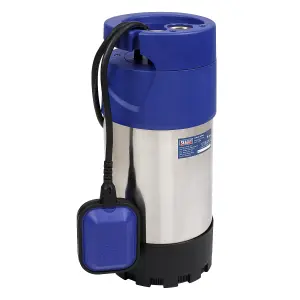 Sealey Submersible Stainless Water Pump Automatic 92L/min 40m Head 230V WPS92A