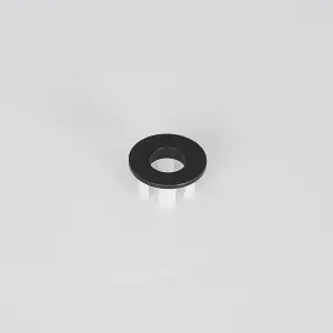 Nes Home Basin Overflow Ring Replacement Overflow Sink Hole Cover Black