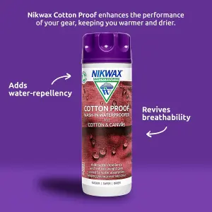 Nikwax Cotton Proof For waterproofing Cotton and canvas