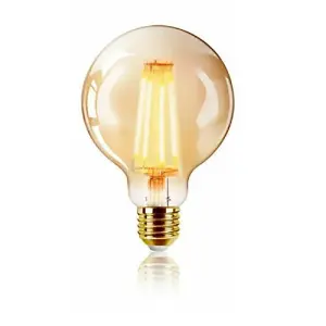 Extrastar G95 6W LED Ball Vintage Filament Light Bulb, Warm White