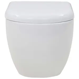 Berkfield Wall-Hung Toilet Ceramic White