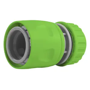 Pack of two universal garden hose female hose connectors-links to all other brands