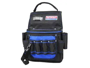 Durable Faithfull Electricians Tool Pouch - 2100D Nylon with Multiple Tool Slots