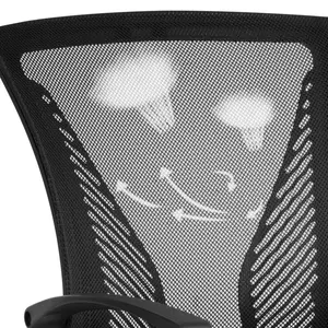 Mid-back Mesh Office Chair Black