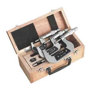 Sealey Micrometer Set 3pc Metric AK9651M