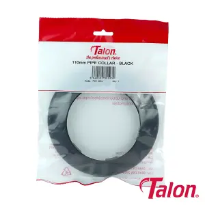 Timco - Pipe Collar - Black - PC110BL (Size 110mm - 1 Each)