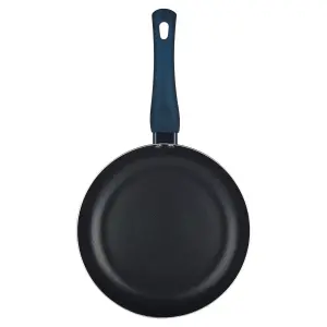 BLAUMANN 28x5.5cm Frying Pan - 2.7L Aquamarine Cookware Frying Grill Pots Pan Saucepan Casserole Soft Touch Handle Lid