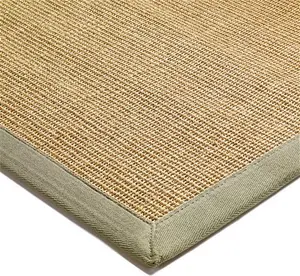 Asiatic Sisal Rug 180 X 120cm - Linen | Robert Dyas