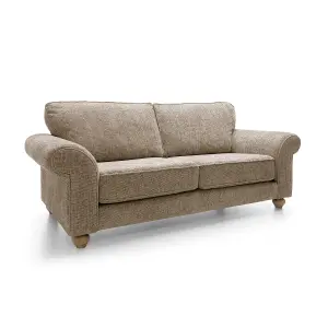 Ingrid Collection 3 Seater Sofa in Taupe