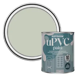 Rust-Oleum Aloe Satin UPVC Paint 750ml