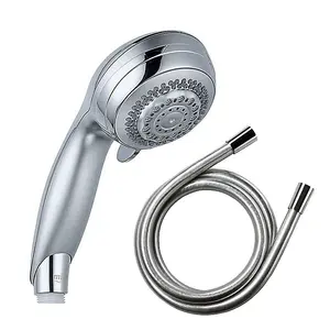 Mira Showers Magna Digital Shower Head 4 Mode Handset 9cm + Smooth Hose 1.25m