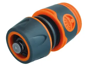 Faithfull YM5810E Plastic Water Stop Hose Connector 1/2in FAIHOSEPLWC