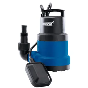 Draper Submersible Clean Water Pump with Float Switch, 108L/min, 250W 98912