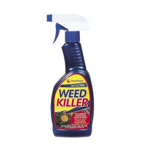 PestShield Weed Killer 500ml Trigger Spray  (BLUE BOTTLE) (Pack of 3)