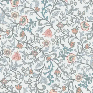 Galerie Heritage Blue Botanic Floral Wallpaper Roll