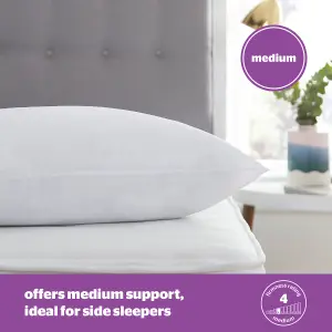 Silentnight Deep Sleep Pillow - 6 Pack