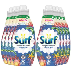 Surf Deep Sea Minerals LastingFragrance Liquid Detergent 648ml, 192 Washes, 8Pk