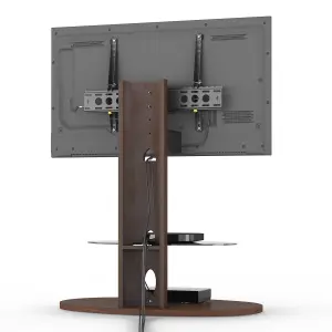 AVF FSL930CHEW Chepstow Walnut Cantilever TV Stand for up to 65"