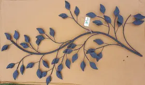 Leaf and Branch Metal Wall Art Garden Décor