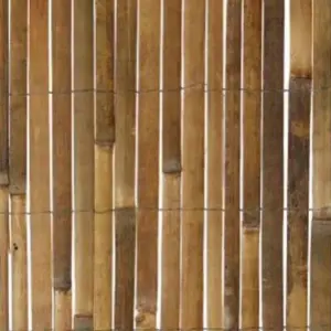 Bamboo Fencing Split Slat Screening Natural 3.0m x 1m Primrose